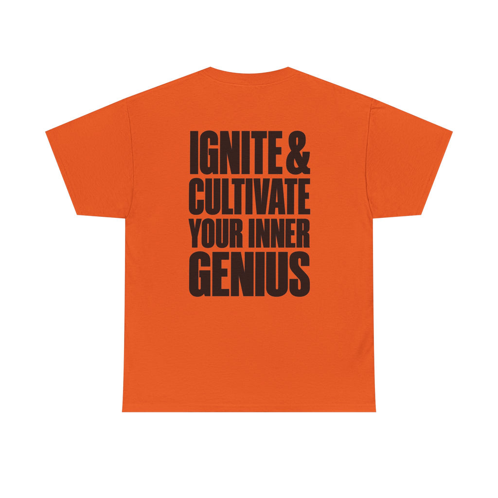 Motivational T-Shirt — ICYIG Front / "Ignite & Cultivate Your Inner Genius"