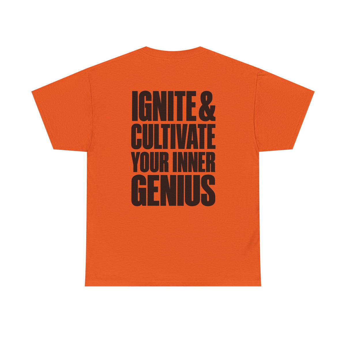 Motivational T-Shirt — ICYIG Front / "Ignite & Cultivate Your Inner Genius"