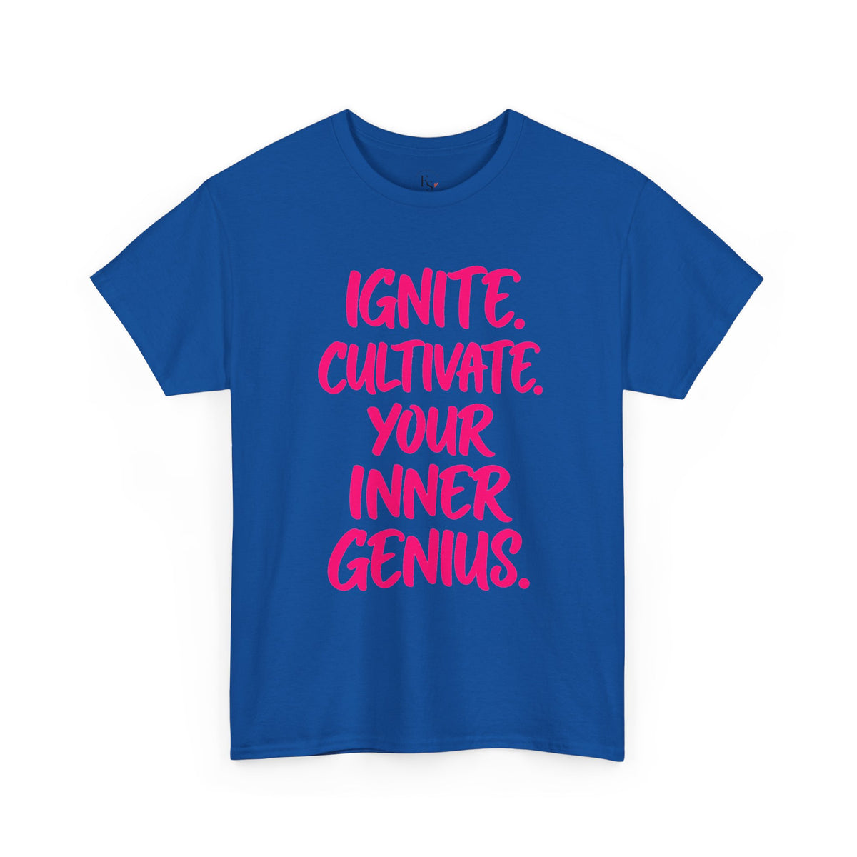 Inspirational Graphic T-Shirt — "Ignite. Cultivate. Your Inner Genius."
