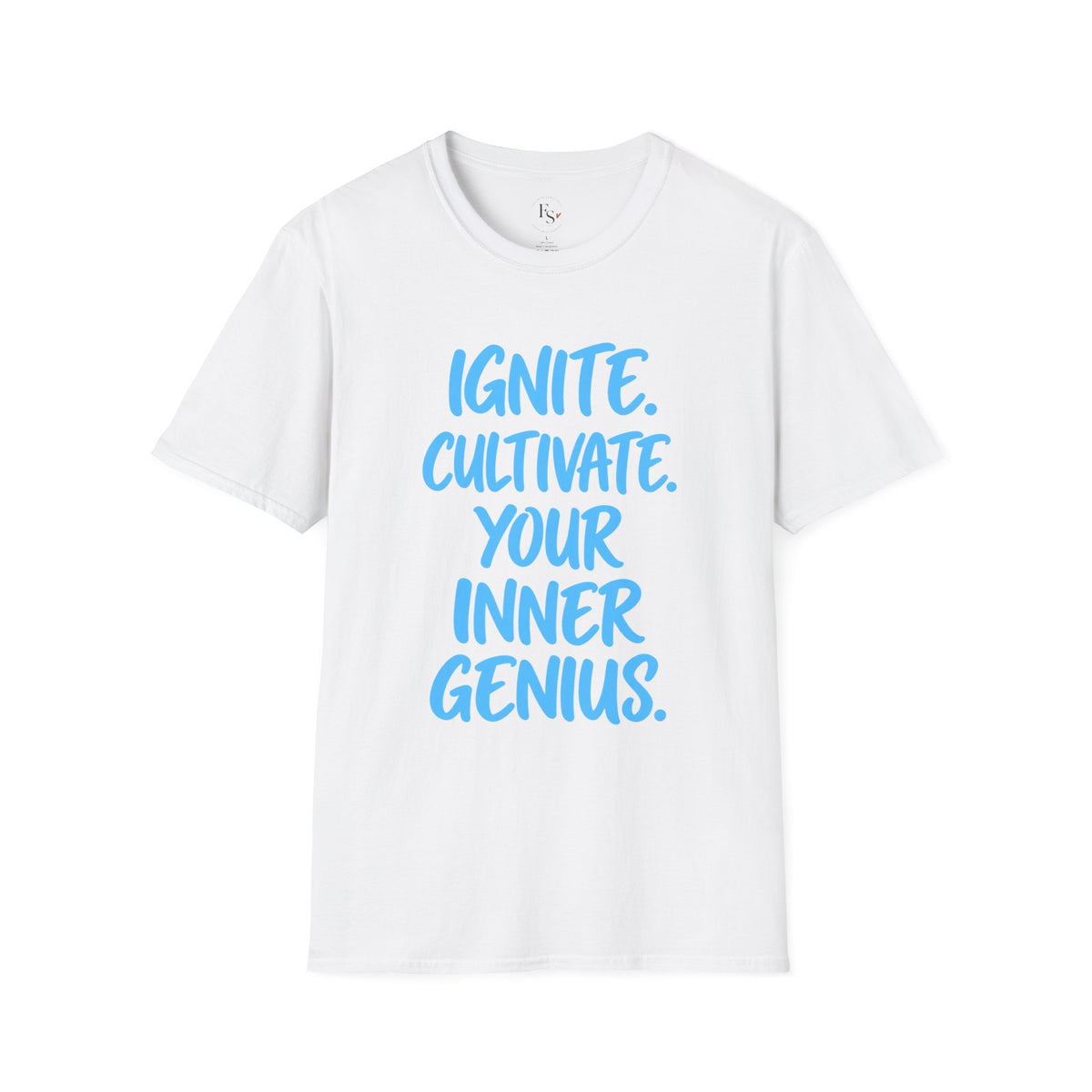 Inspirational Graphic T-Shirt — "Ignite. Cultivate. Your Inner Genius."