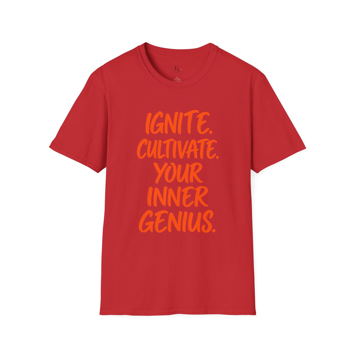 Inspirational Graphic T-Shirt — "Ignite. Cultivate. Your Inner Genius."