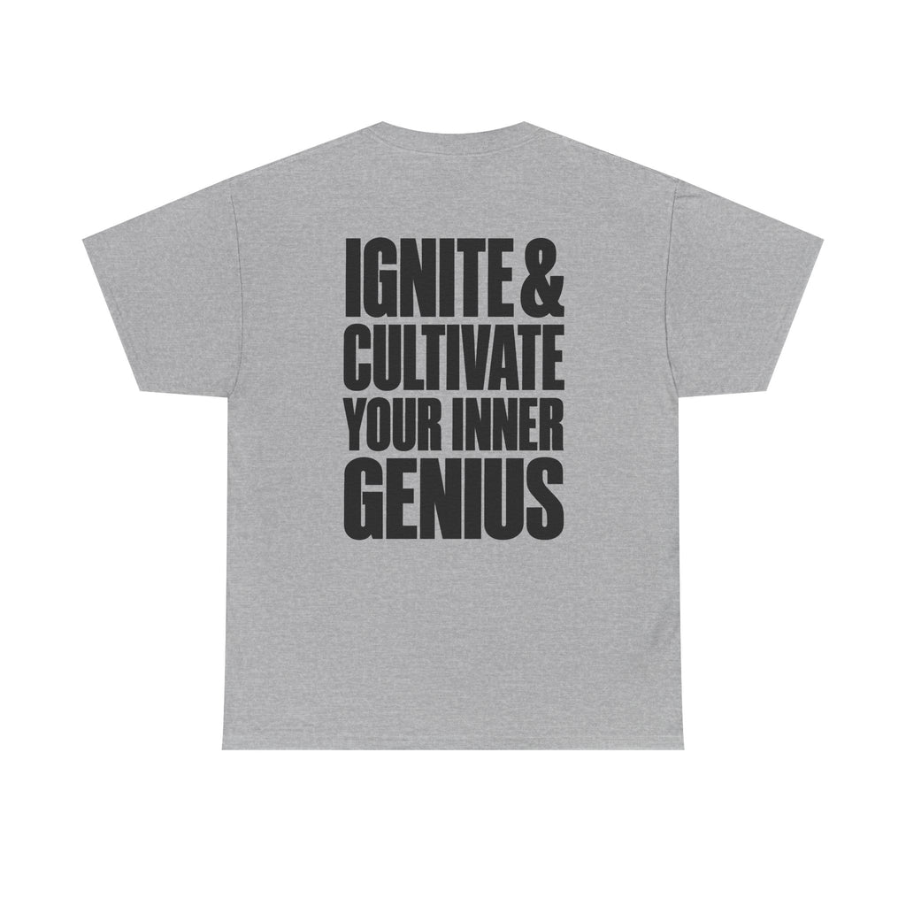 Motivational T-Shirt — ICYIG Front / "Ignite & Cultivate Your Inner Genius"