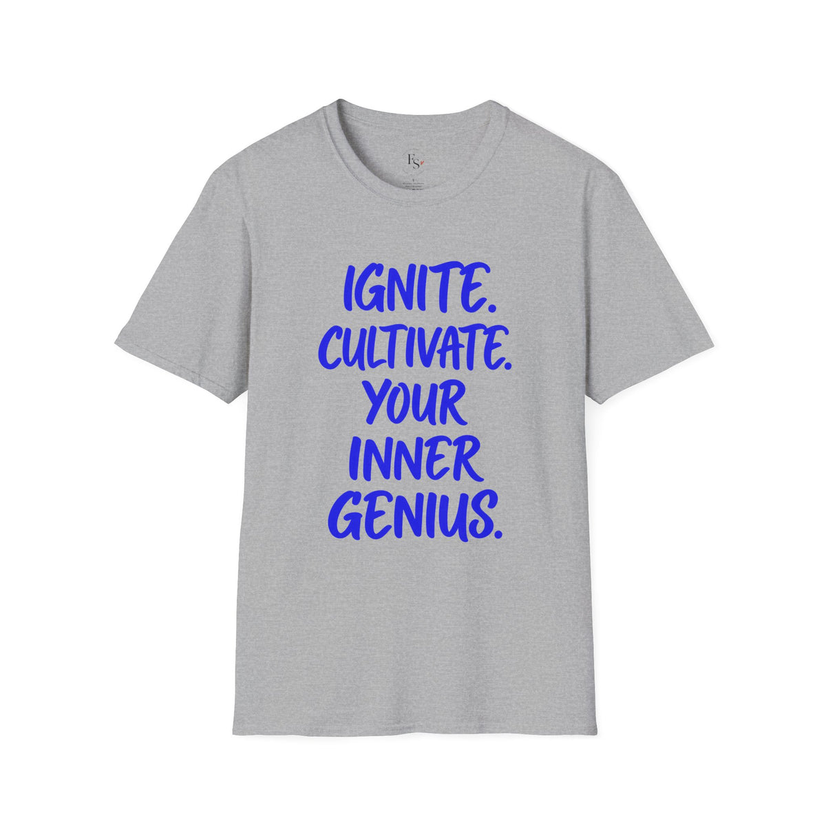 Inspirational Graphic T-Shirt — "Ignite. Cultivate. Your Inner Genius."