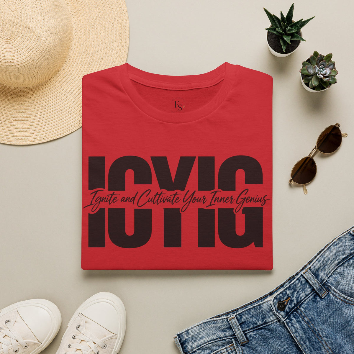 Graphic T-Shirt — Ignite & Cultivate Your Inner Genius