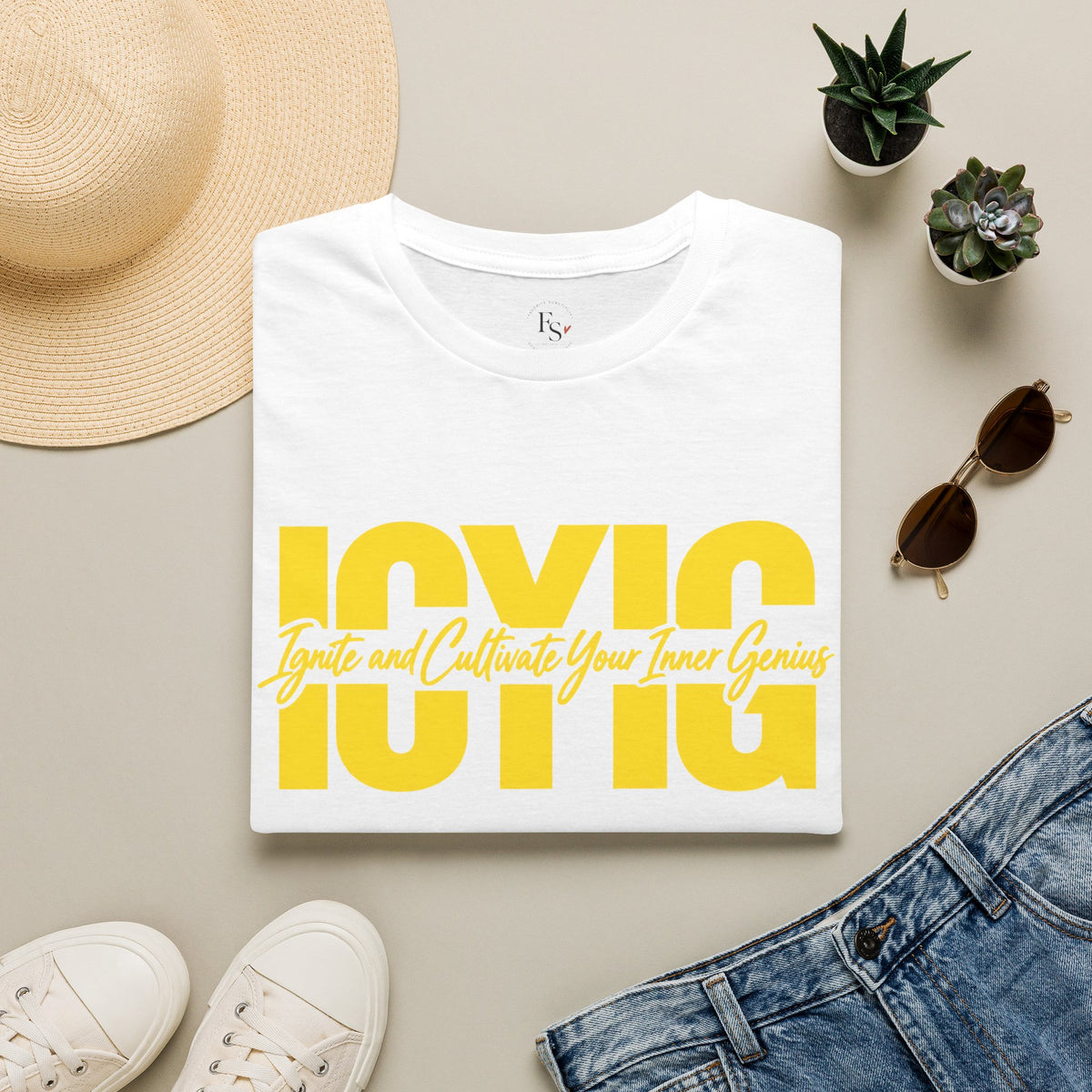 Graphic T-Shirt — Ignite & Cultivate Your Inner Genius