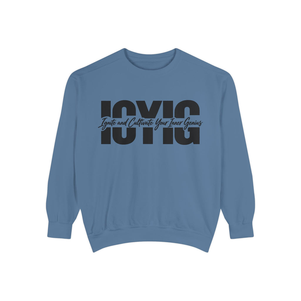 Graphic Crewneck Sweatshirt — Ignite and Cultivate Your Inner Genius