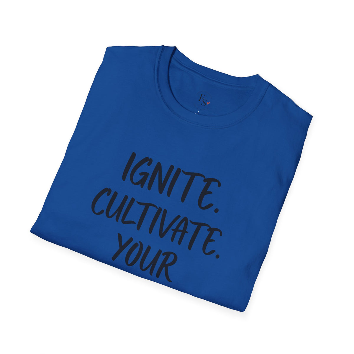 Inspirational Graphic T-Shirt — "Ignite. Cultivate. Your Inner Genius."