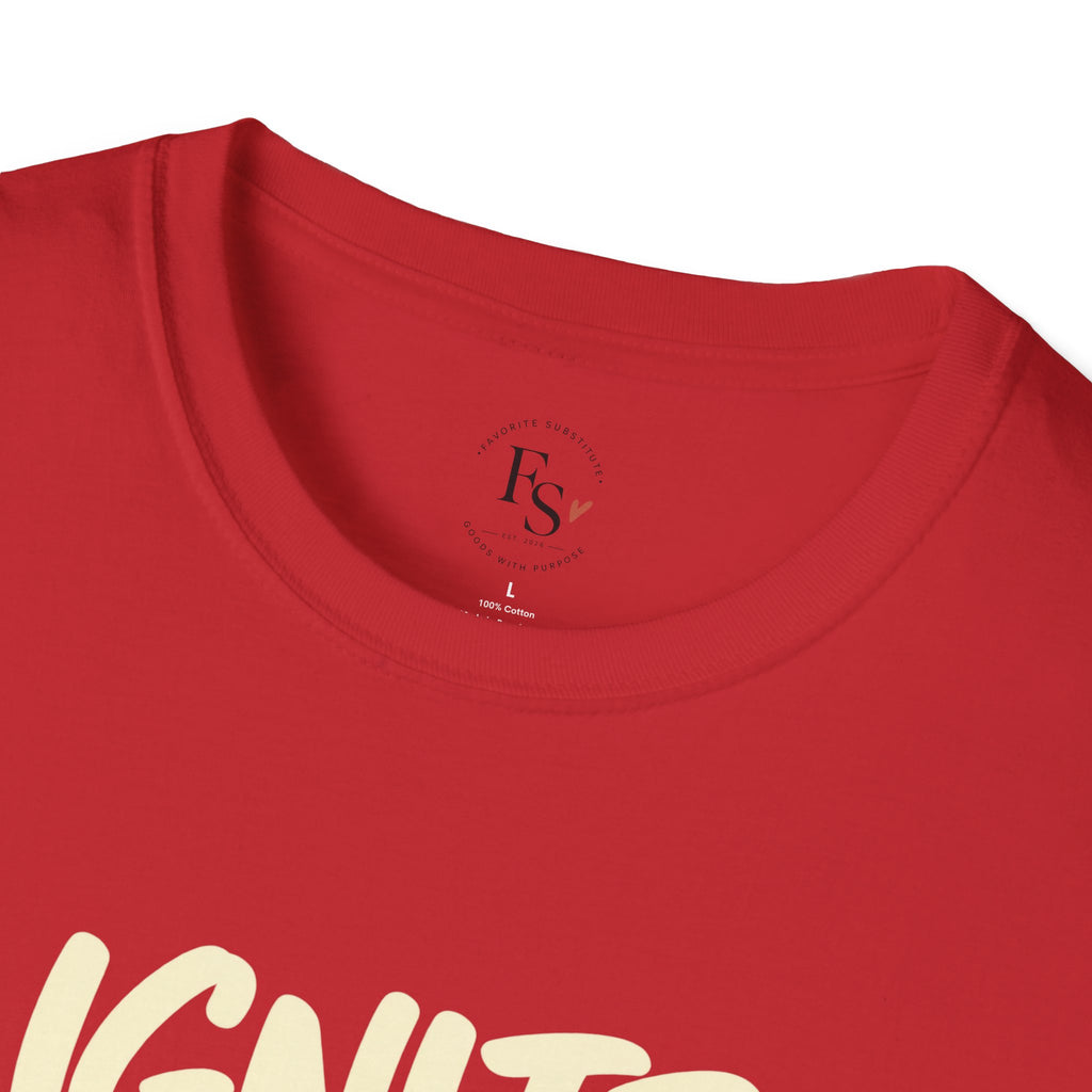 Inspirational Graphic T-Shirt — "Ignite. Cultivate. Your Inner Genius."