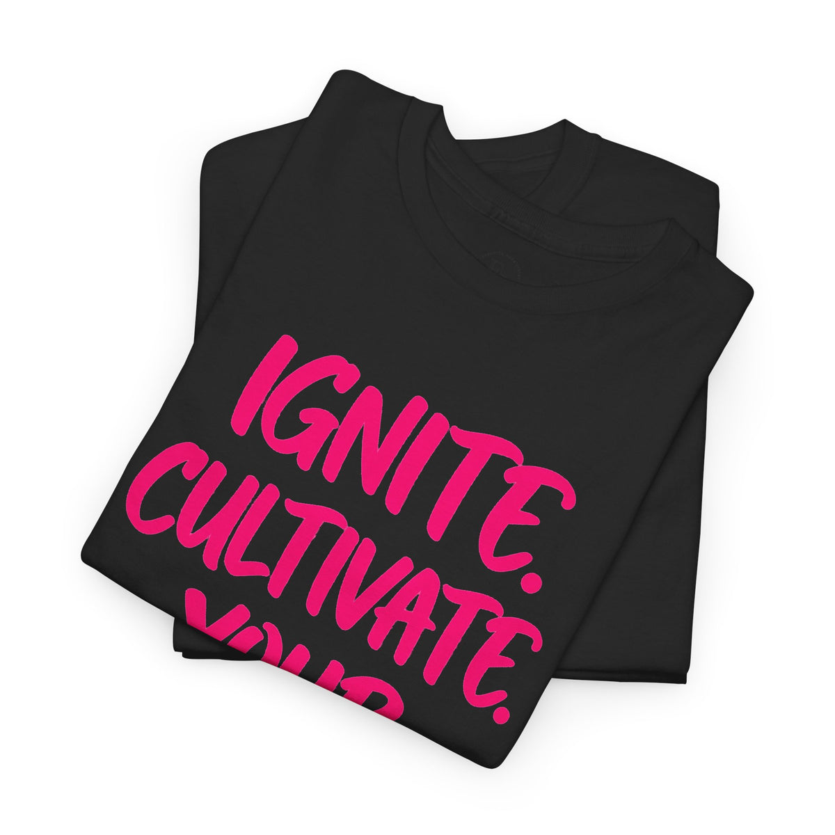 Inspirational Graphic T-Shirt — "Ignite. Cultivate. Your Inner Genius."
