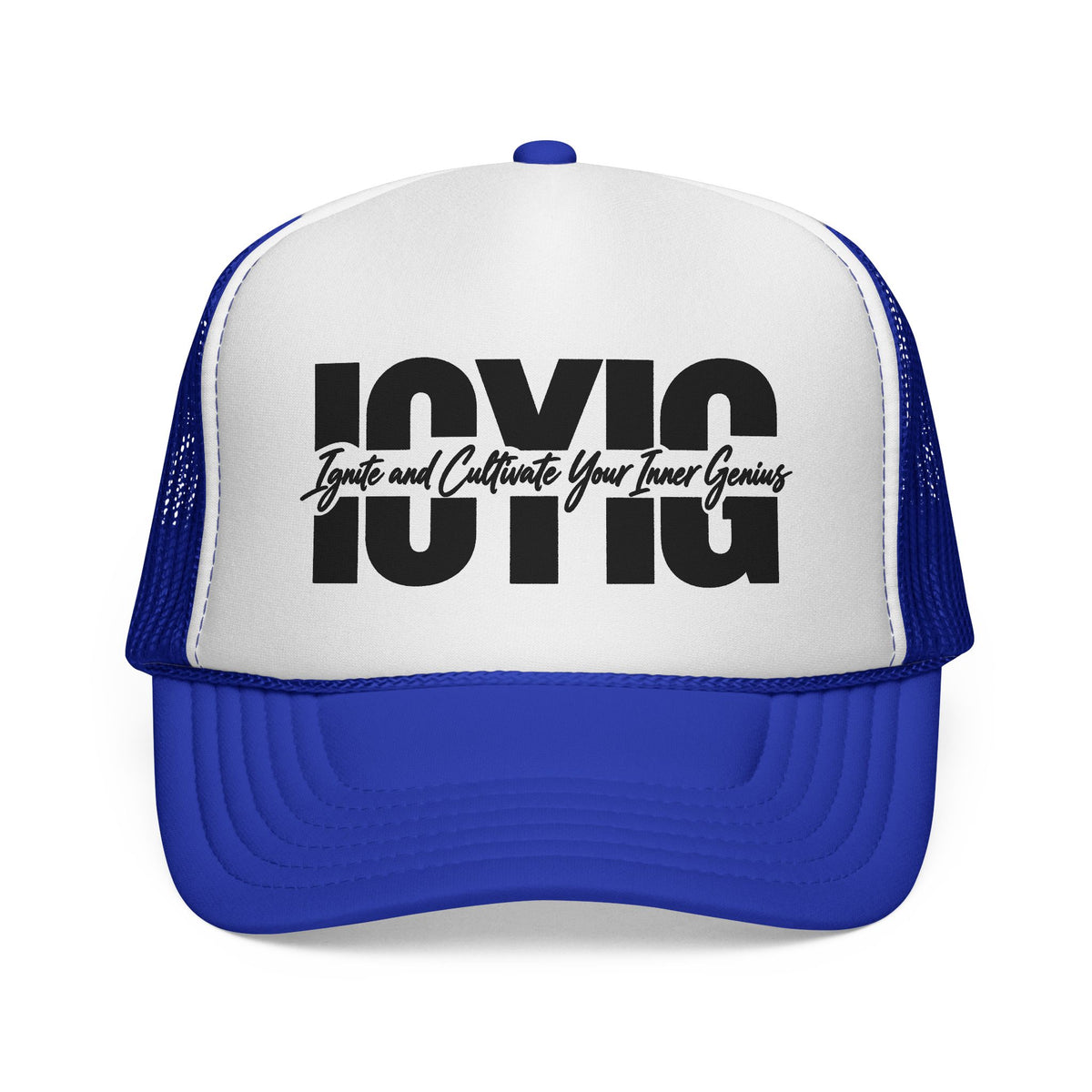 Trucker Cap — 'Ignite and Cultivate Your Inner Genius' ICYIG Logo