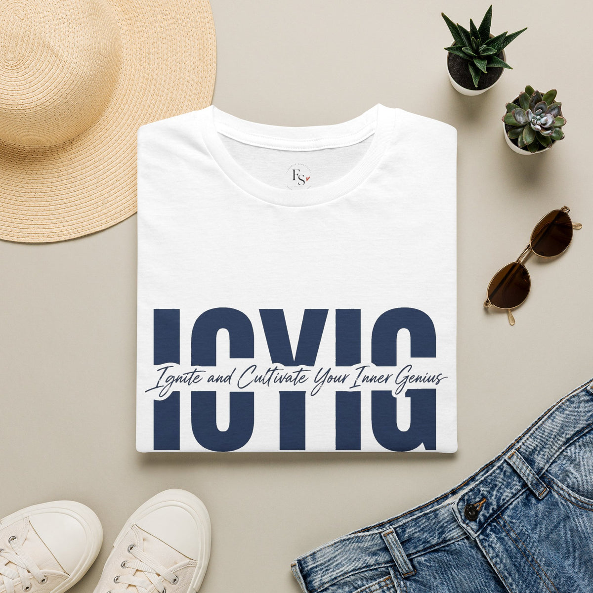 Graphic T-Shirt — Ignite & Cultivate Your Inner Genius