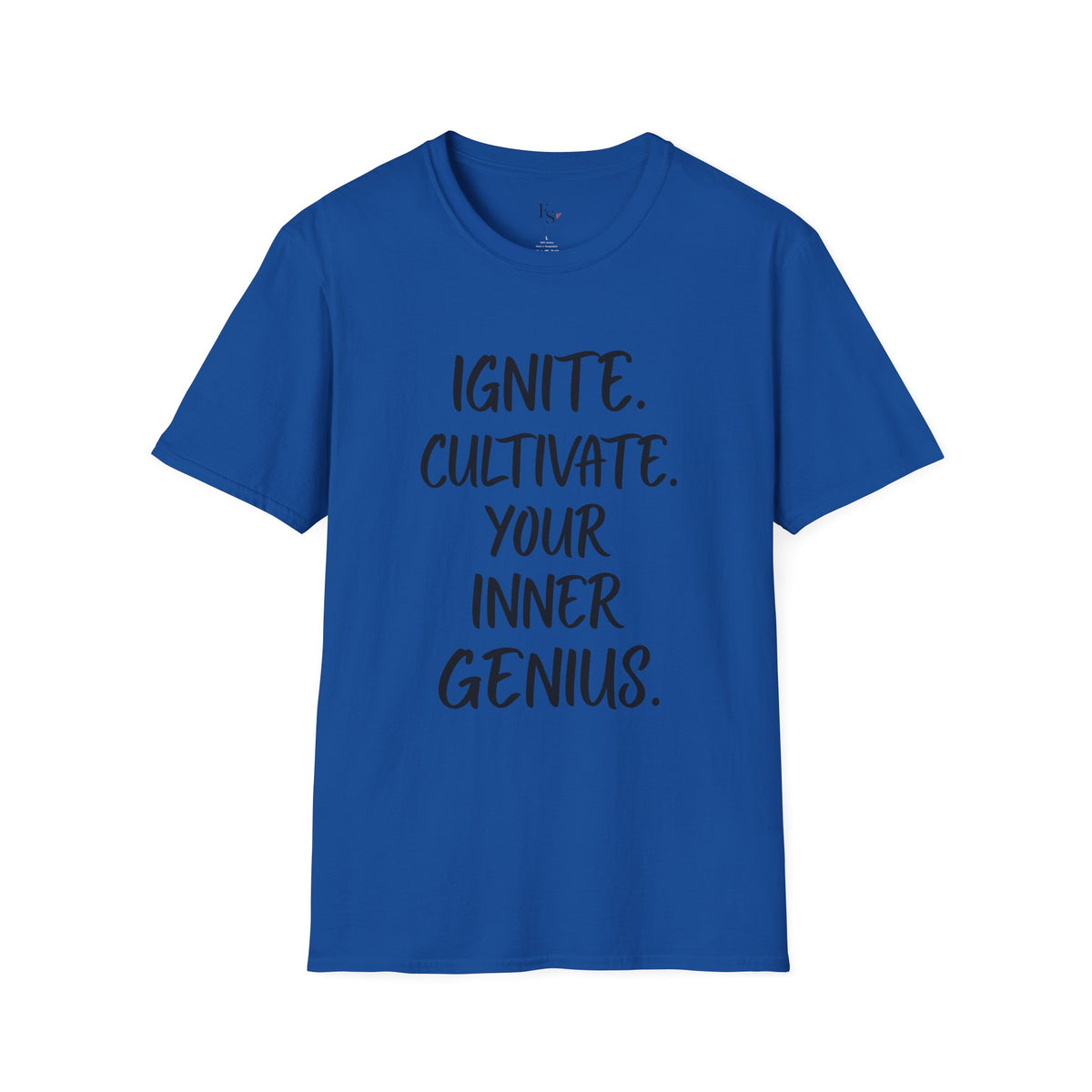 Inspirational Graphic T-Shirt — "Ignite. Cultivate. Your Inner Genius."