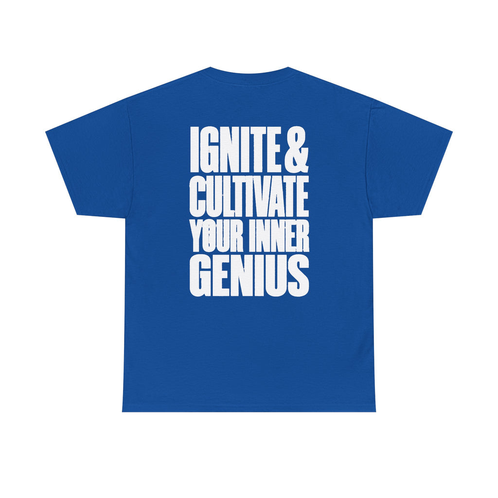Motivational T-Shirt — ICYIG Front / "Ignite & Cultivate Your Inner Genius"