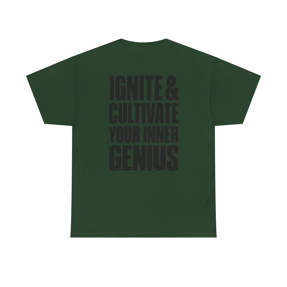 Motivational T-Shirt — ICYIG Front / "Ignite & Cultivate Your Inner Genius"