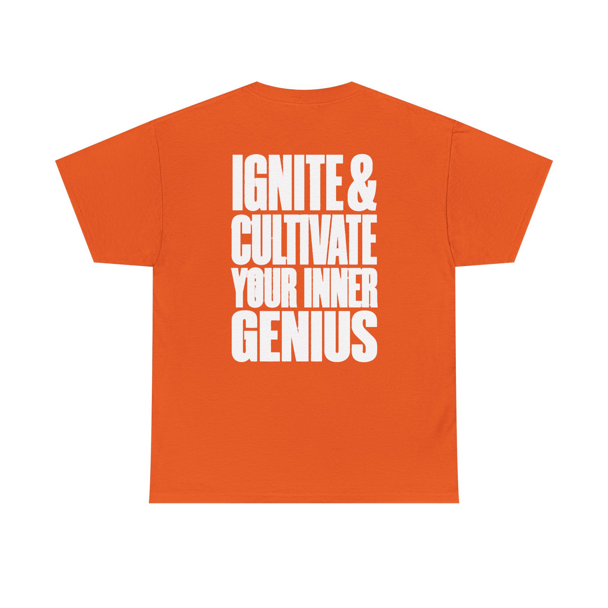 Motivational T-Shirt — ICYIG Front / "Ignite & Cultivate Your Inner Genius"