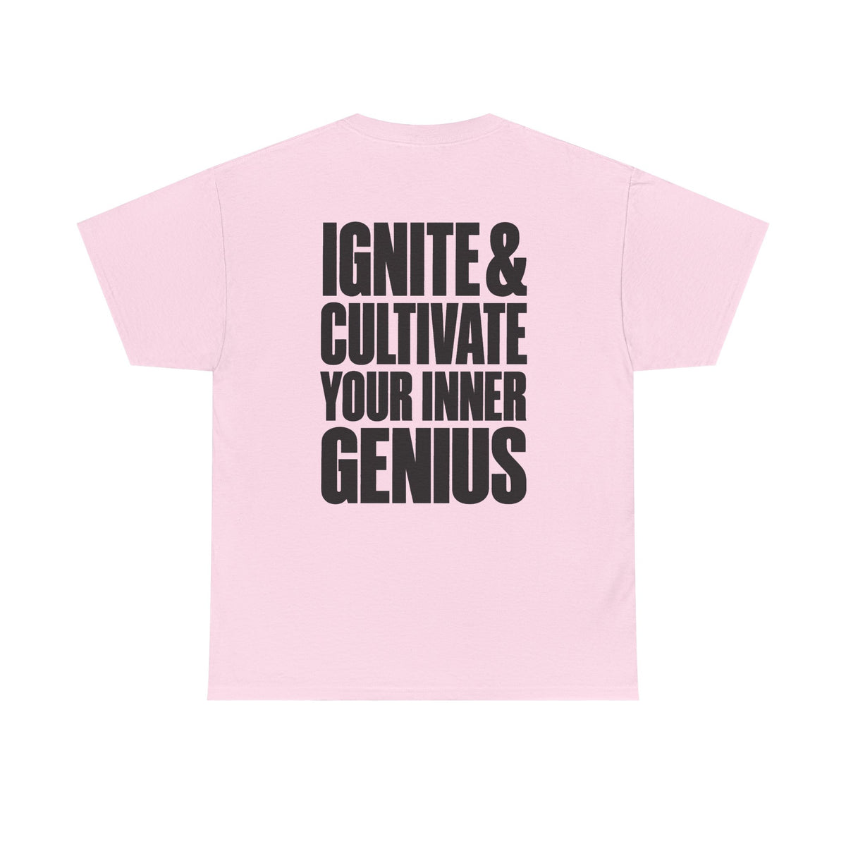 Motivational T-Shirt — ICYIG Front / "Ignite & Cultivate Your Inner Genius"
