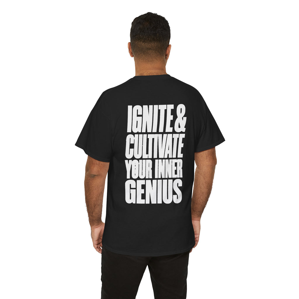 Motivational T-Shirt — ICYIG Front / "Ignite & Cultivate Your Inner Genius"