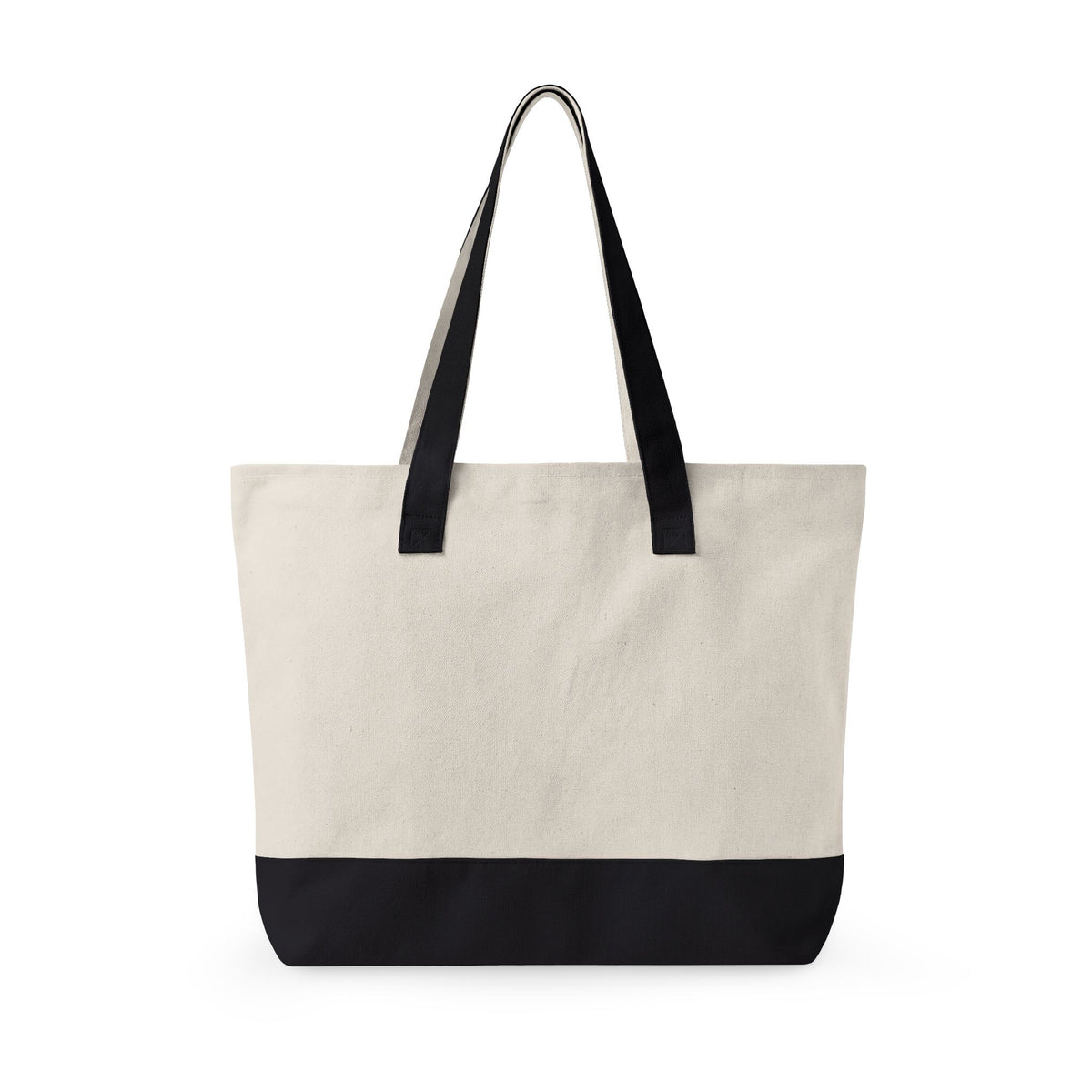 Tote Bag -- ICYIG Distressed Logo Zippered Canvas Tote