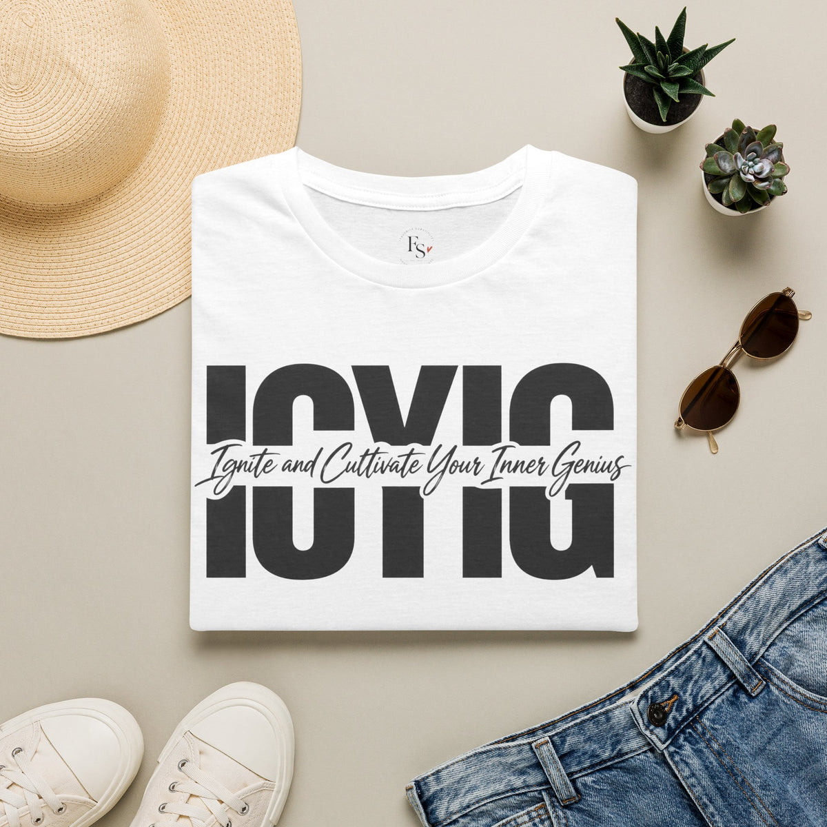 Graphic T-Shirt — Ignite & Cultivate Your Inner Genius