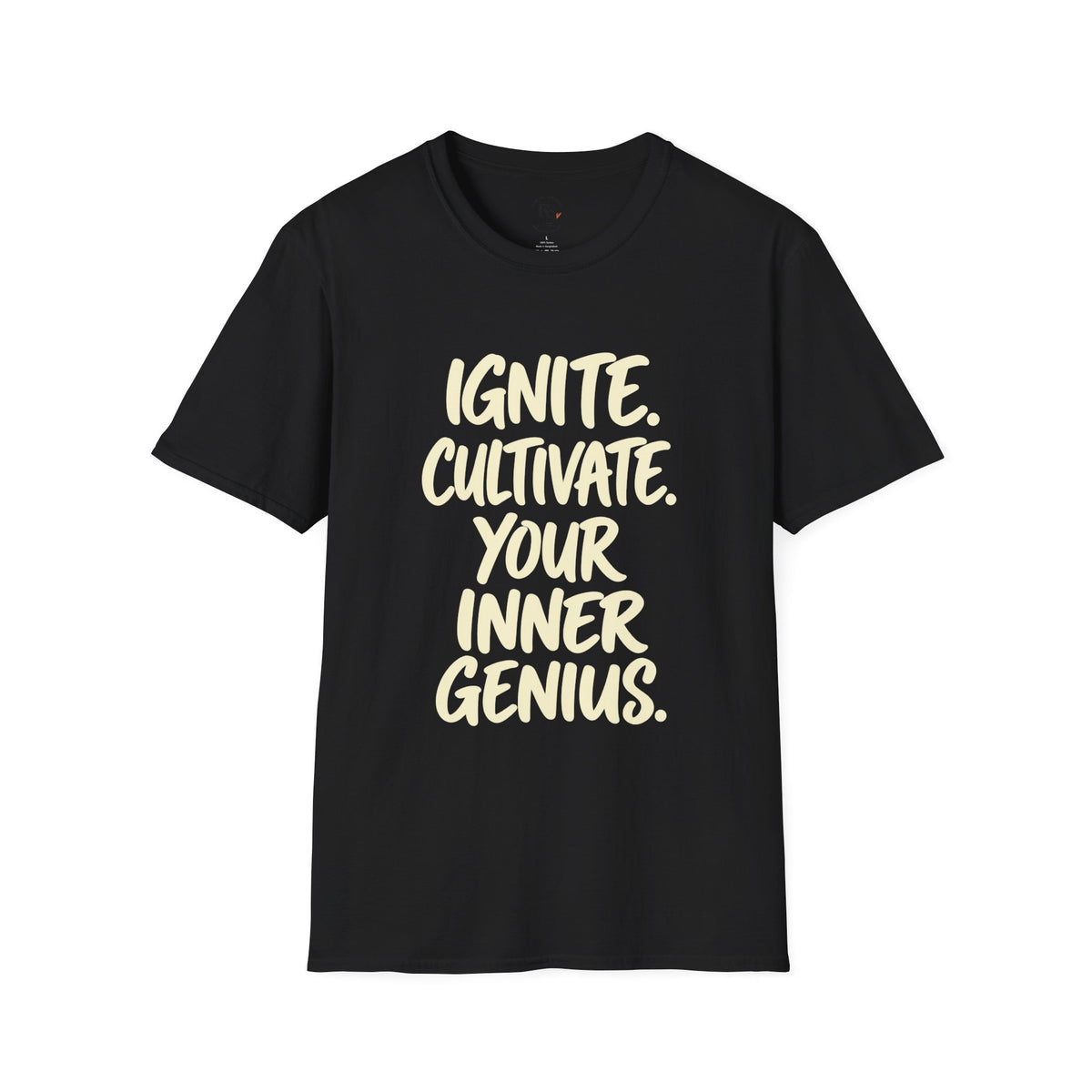 Inspirational Graphic T-Shirt — "Ignite. Cultivate. Your Inner Genius."