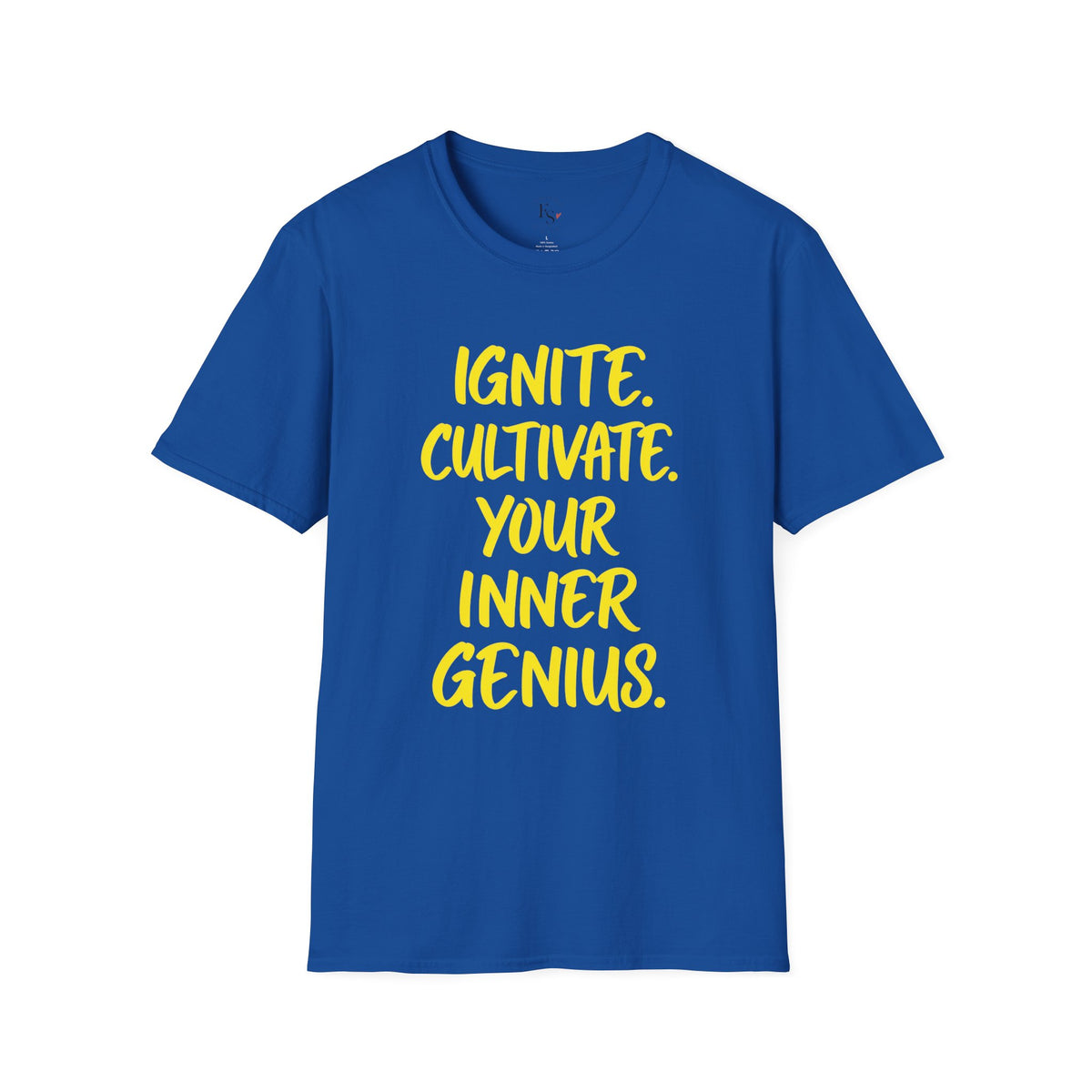 Inspirational Graphic T-Shirt — "Ignite. Cultivate. Your Inner Genius."