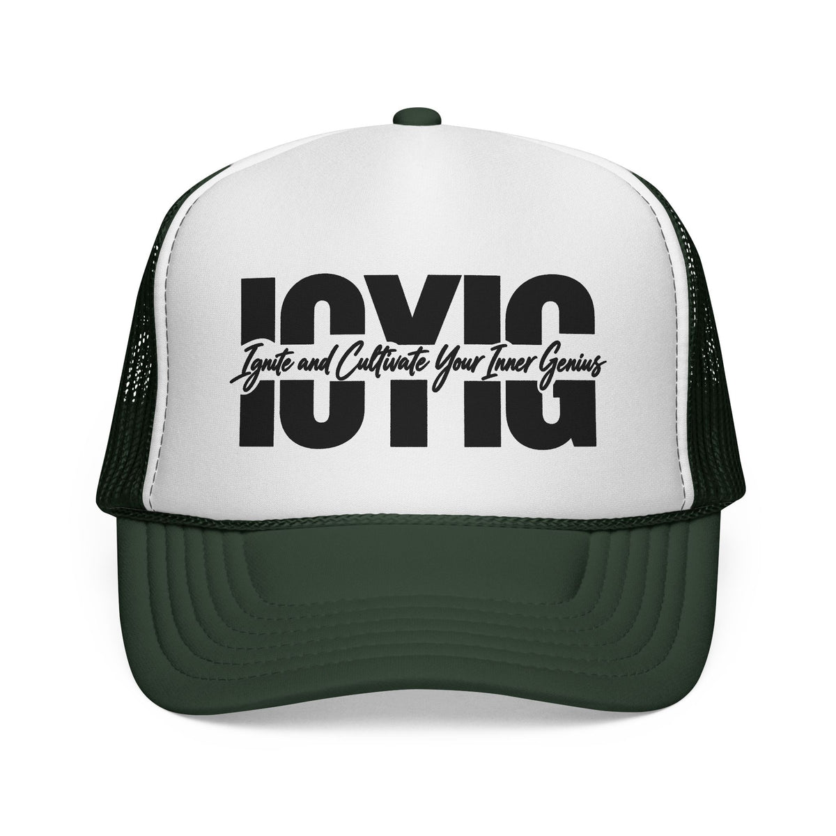 Trucker Cap — 'Ignite and Cultivate Your Inner Genius' ICYIG Logo