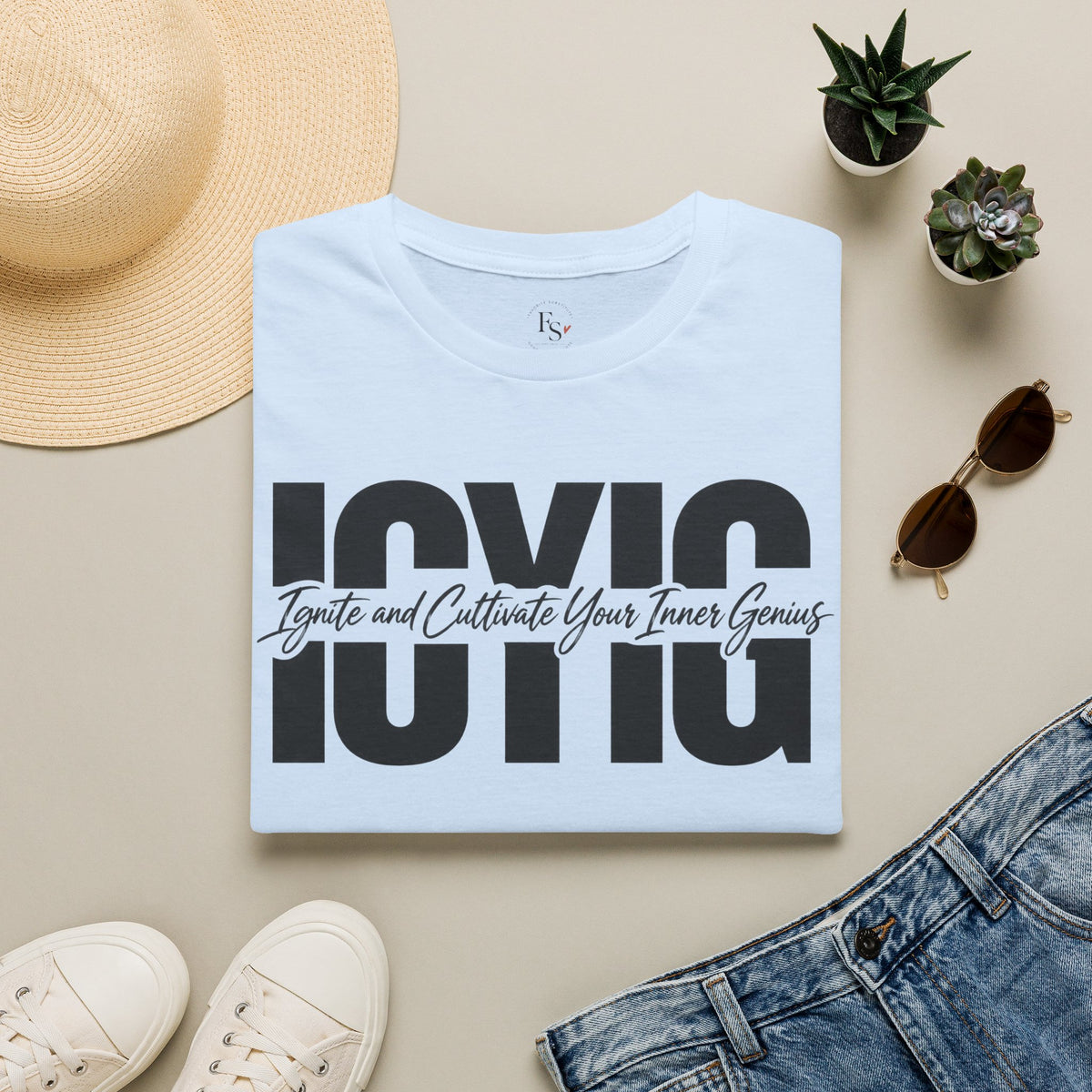 Graphic T-Shirt — Ignite & Cultivate Your Inner Genius