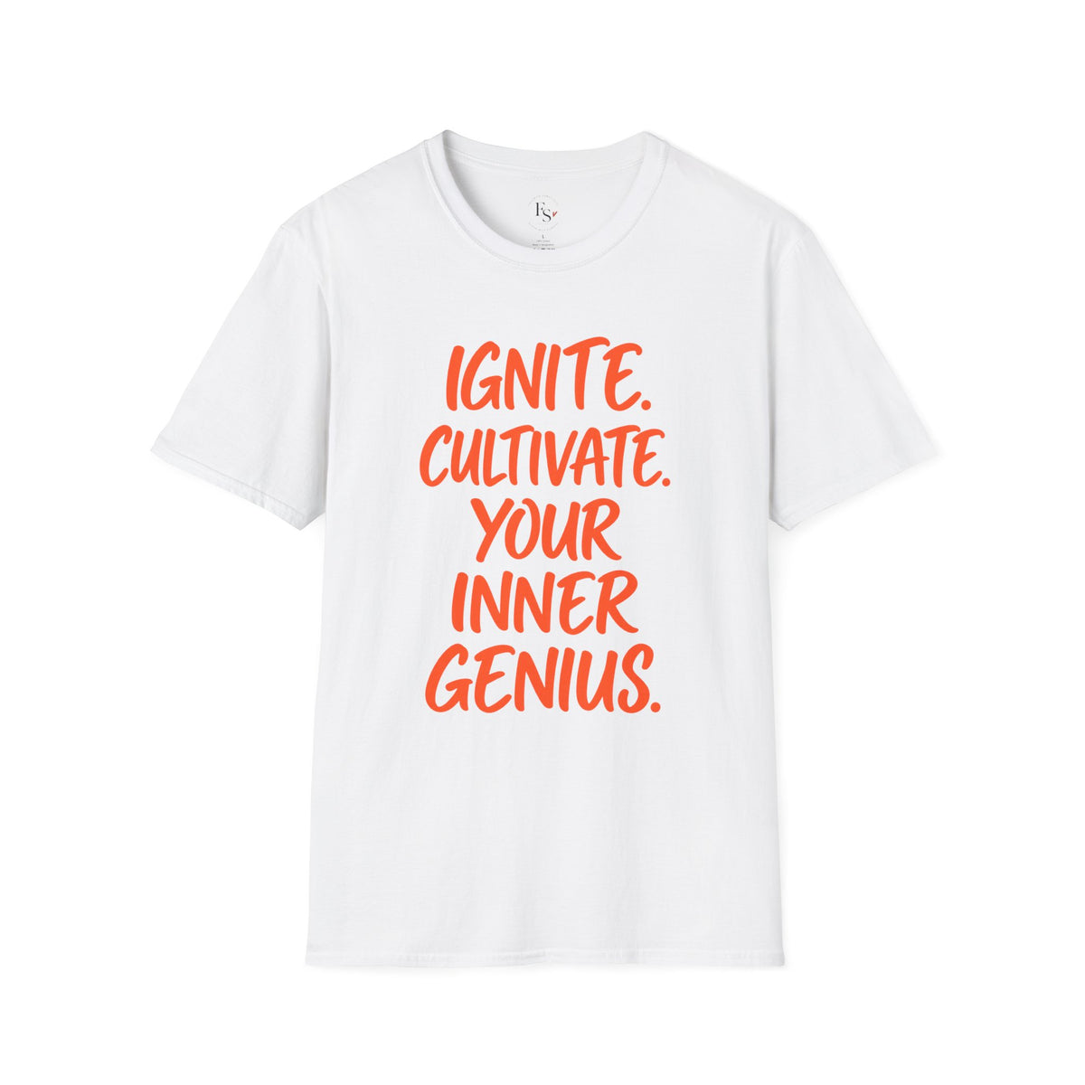 Inspirational Graphic T-Shirt — "Ignite. Cultivate. Your Inner Genius."