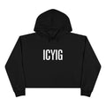 ICYIG Cropped Hoodie — "Ignite. Cultivate. Your Inner Genius."