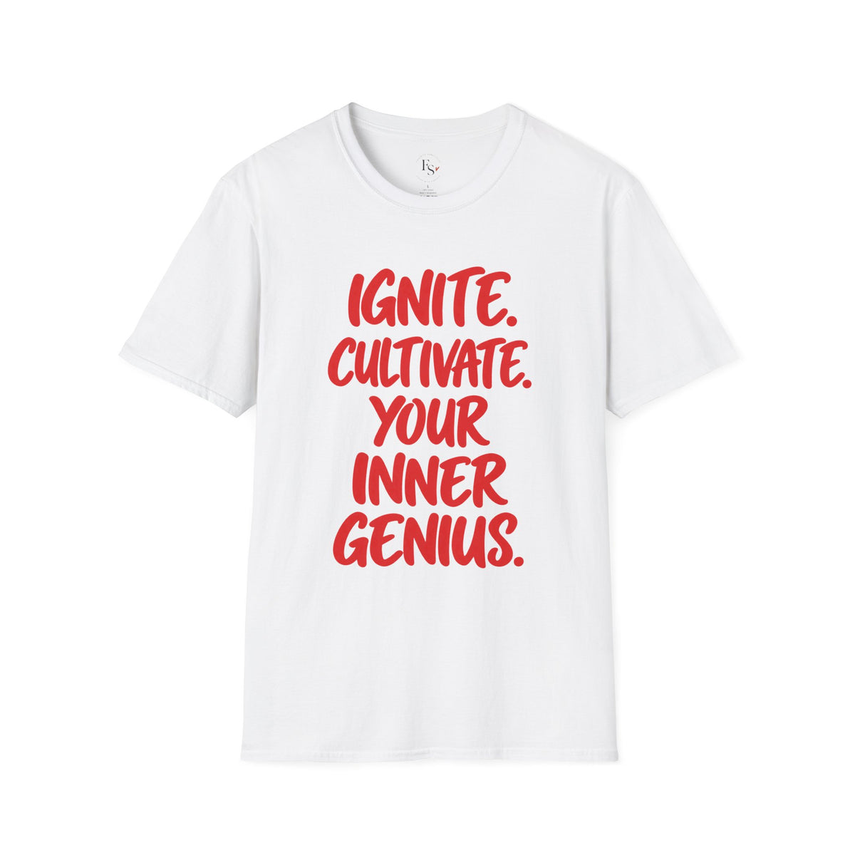 Inspirational Graphic T-Shirt — "Ignite. Cultivate. Your Inner Genius."