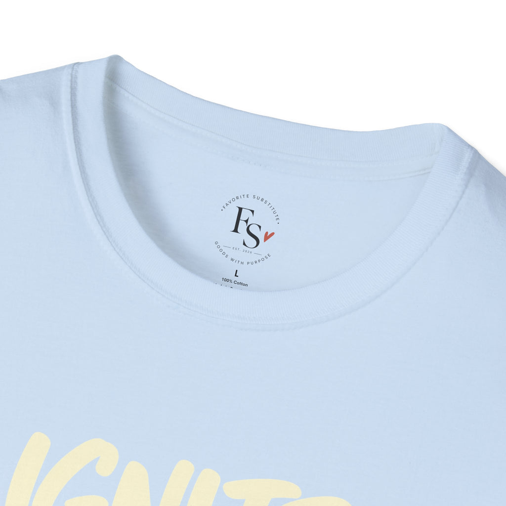 Inspirational Graphic T-Shirt — "Ignite. Cultivate. Your Inner Genius."