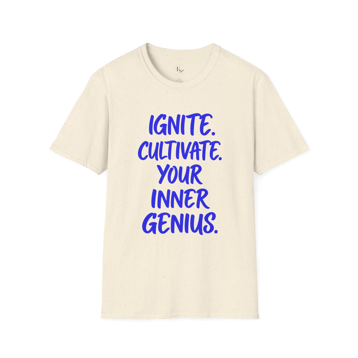 Inspirational Graphic T-Shirt — "Ignite. Cultivate. Your Inner Genius."