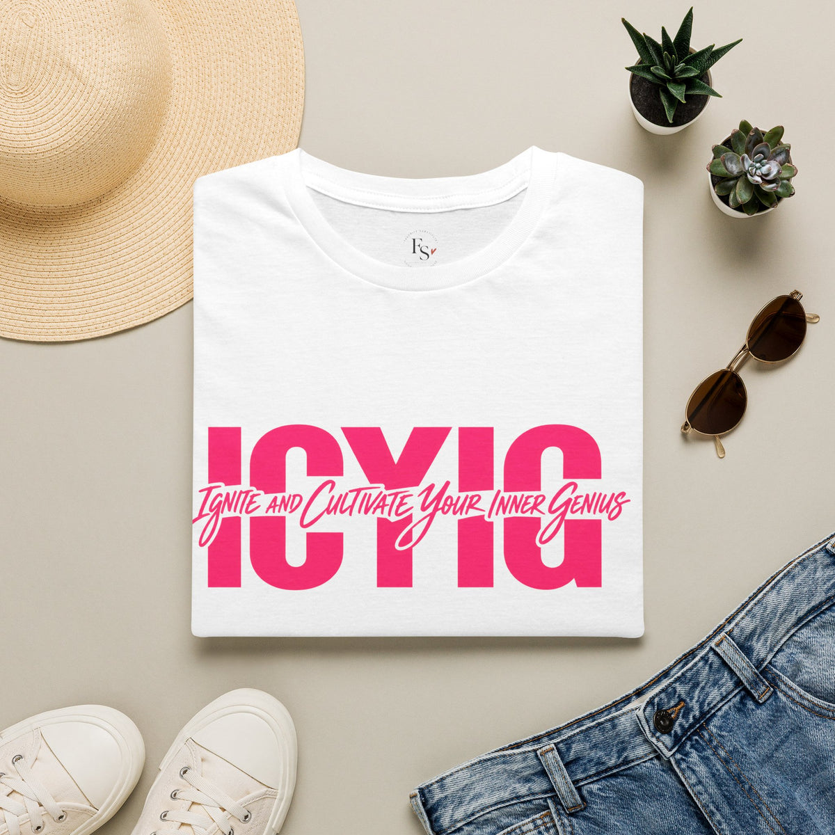 Graphic T-Shirt — Ignite & Cultivate Your Inner Genius