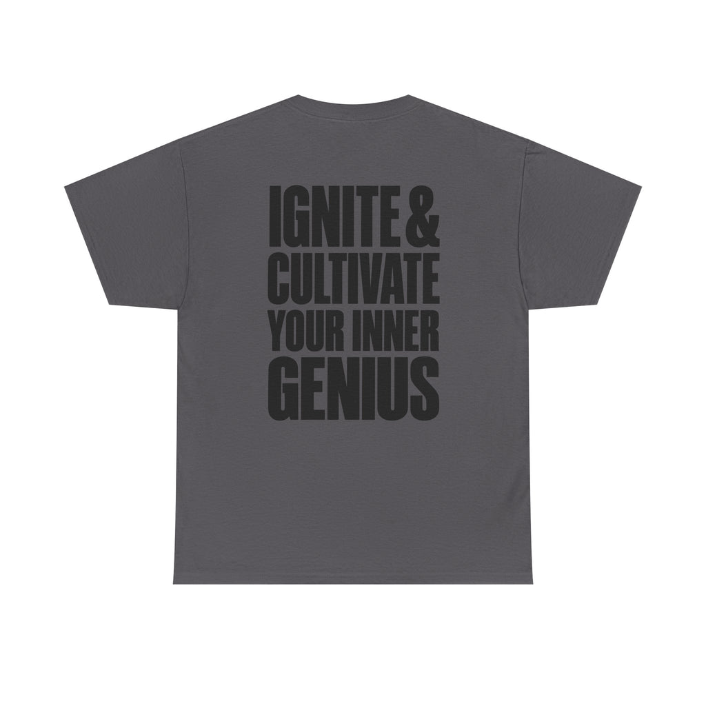 Motivational T-Shirt — ICYIG Front / "Ignite & Cultivate Your Inner Genius"