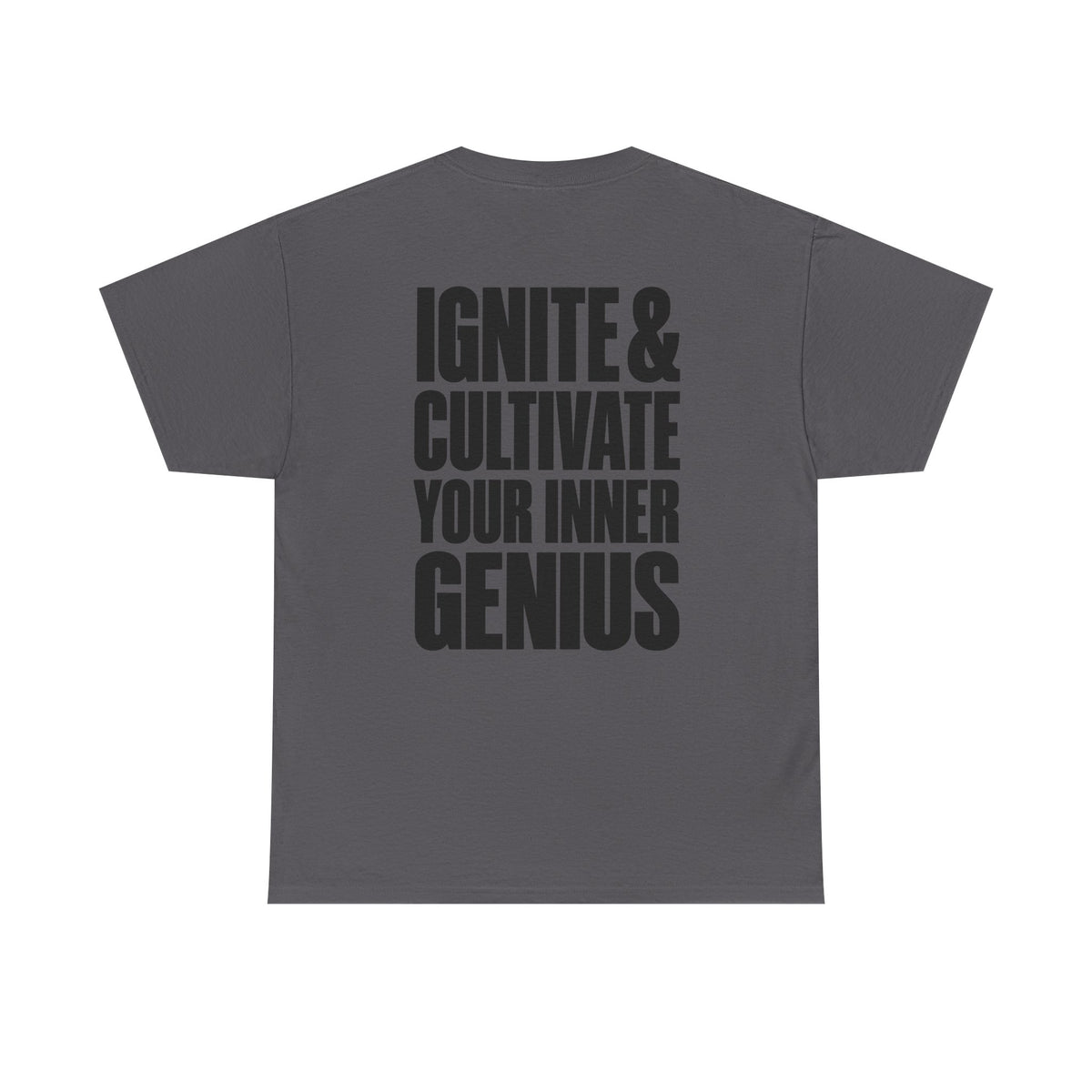 Motivational T-Shirt — ICYIG Front / "Ignite & Cultivate Your Inner Genius"