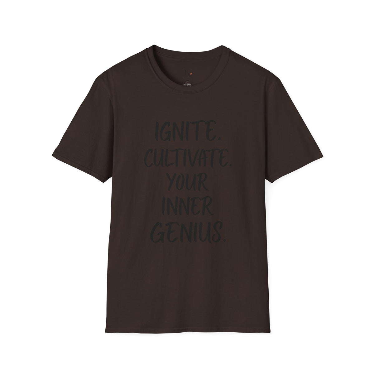 Inspirational Graphic T-Shirt — "Ignite. Cultivate. Your Inner Genius."