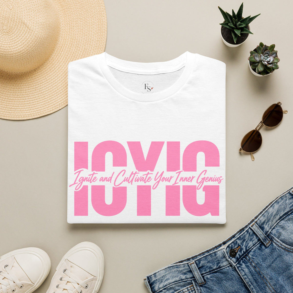 Graphic T-Shirt — Ignite & Cultivate Your Inner Genius