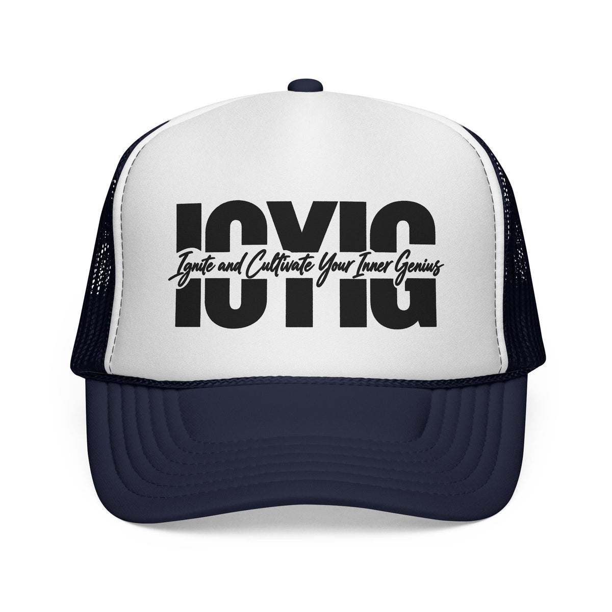 Trucker Cap — 'Ignite and Cultivate Your Inner Genius' ICYIG Logo