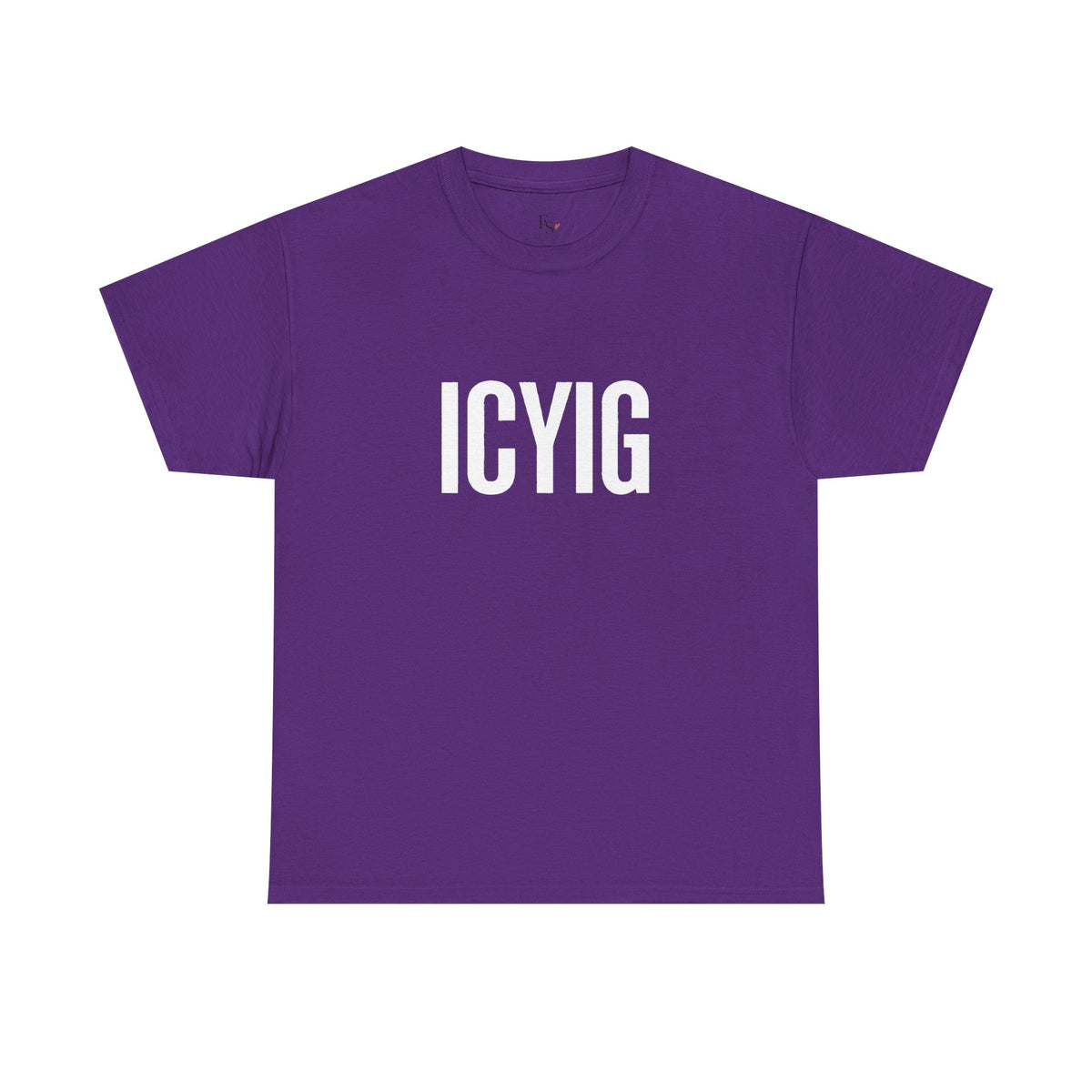 Motivational T-Shirt — ICYIG Front / "Ignite & Cultivate Your Inner Genius"
