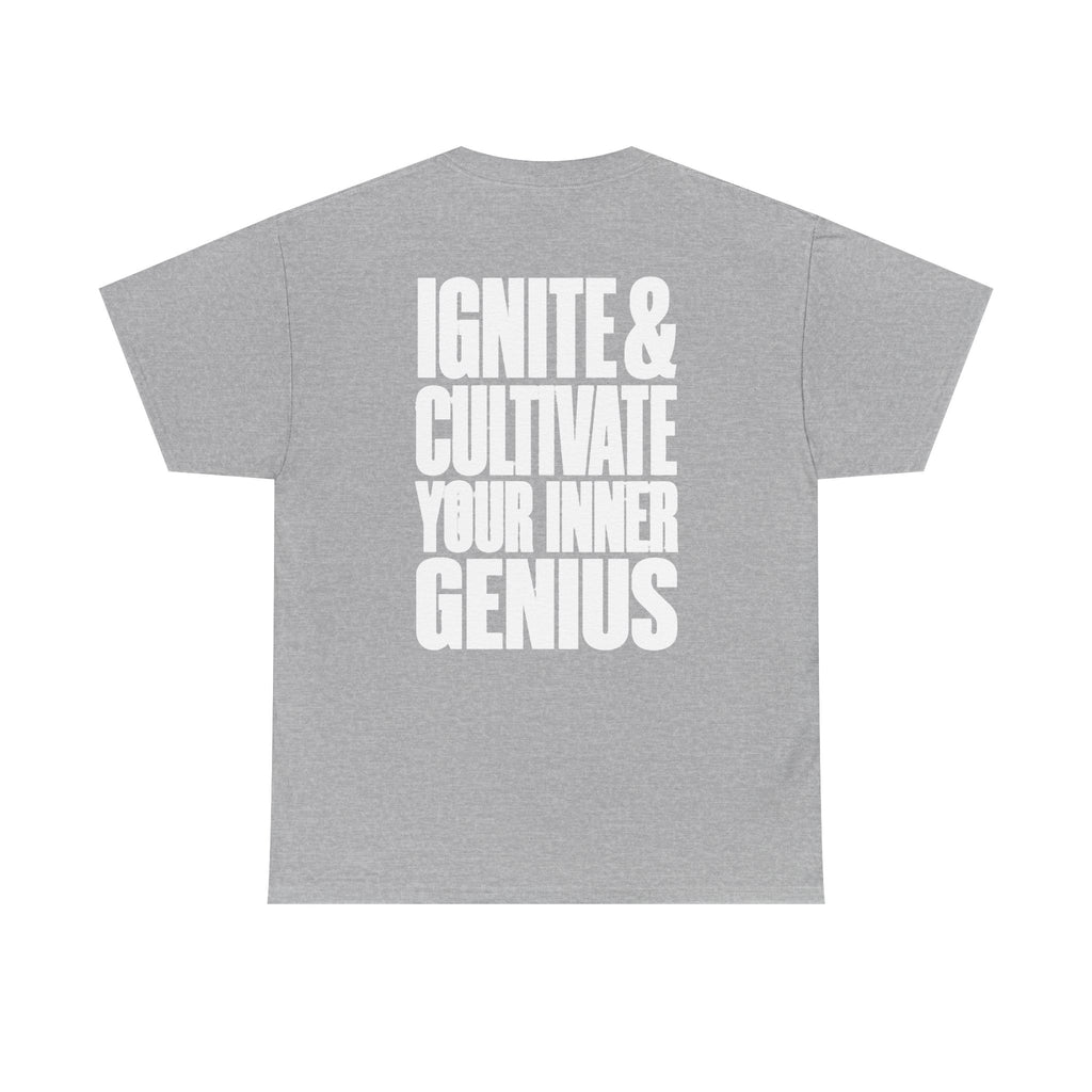 Motivational T-Shirt — ICYIG Front / "Ignite & Cultivate Your Inner Genius"