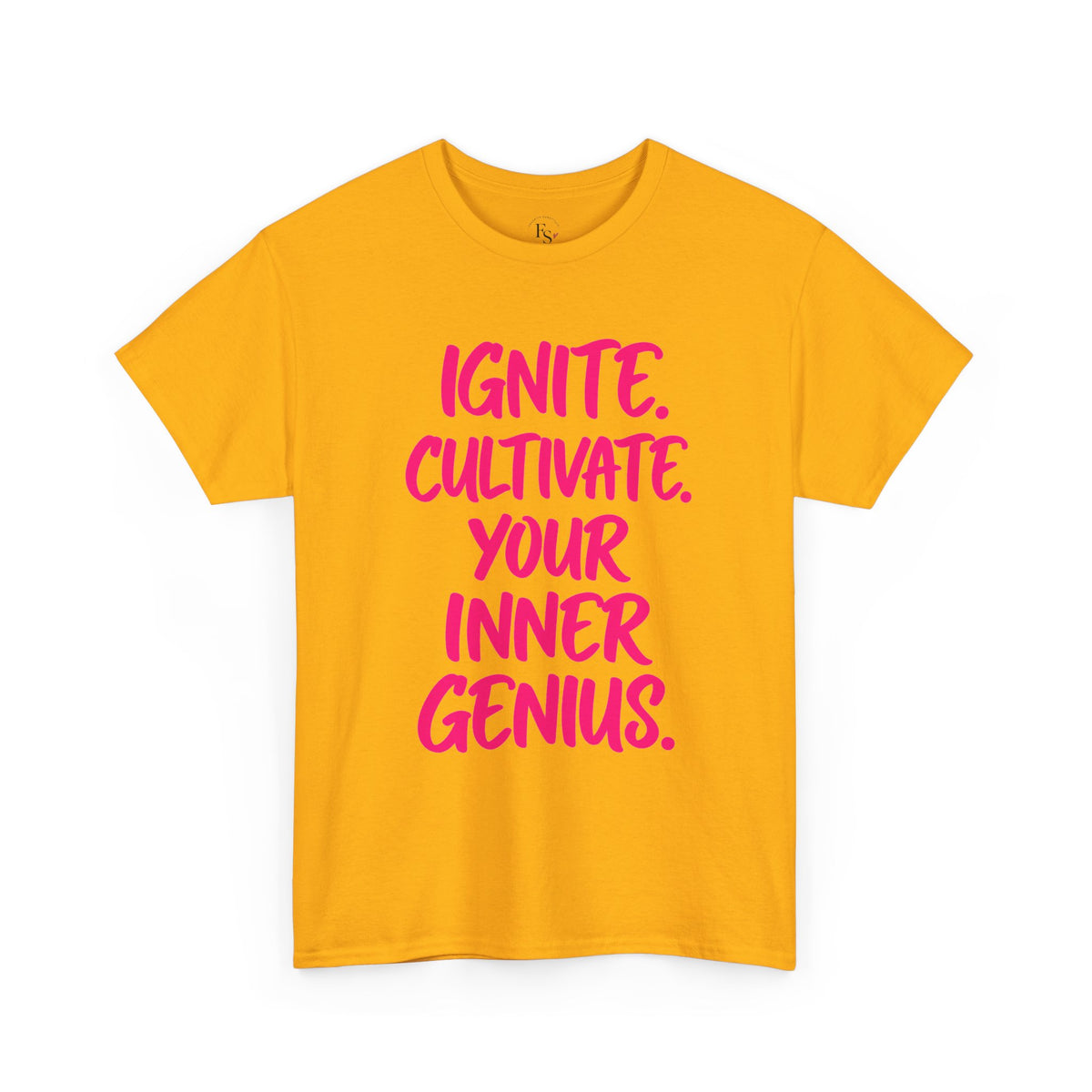 Inspirational Graphic T-Shirt — "Ignite. Cultivate. Your Inner Genius."