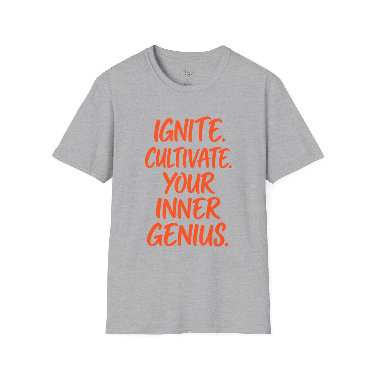 Inspirational Graphic T-Shirt — "Ignite. Cultivate. Your Inner Genius."
