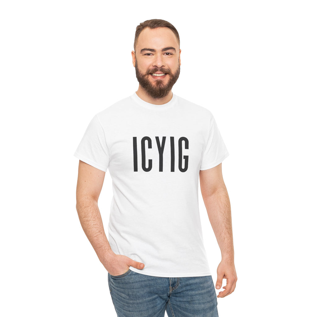 Motivational T-Shirt — ICYIG Front / "Ignite & Cultivate Your Inner Genius"