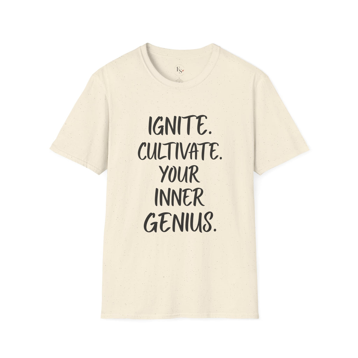 Inspirational Graphic T-Shirt — "Ignite. Cultivate. Your Inner Genius."
