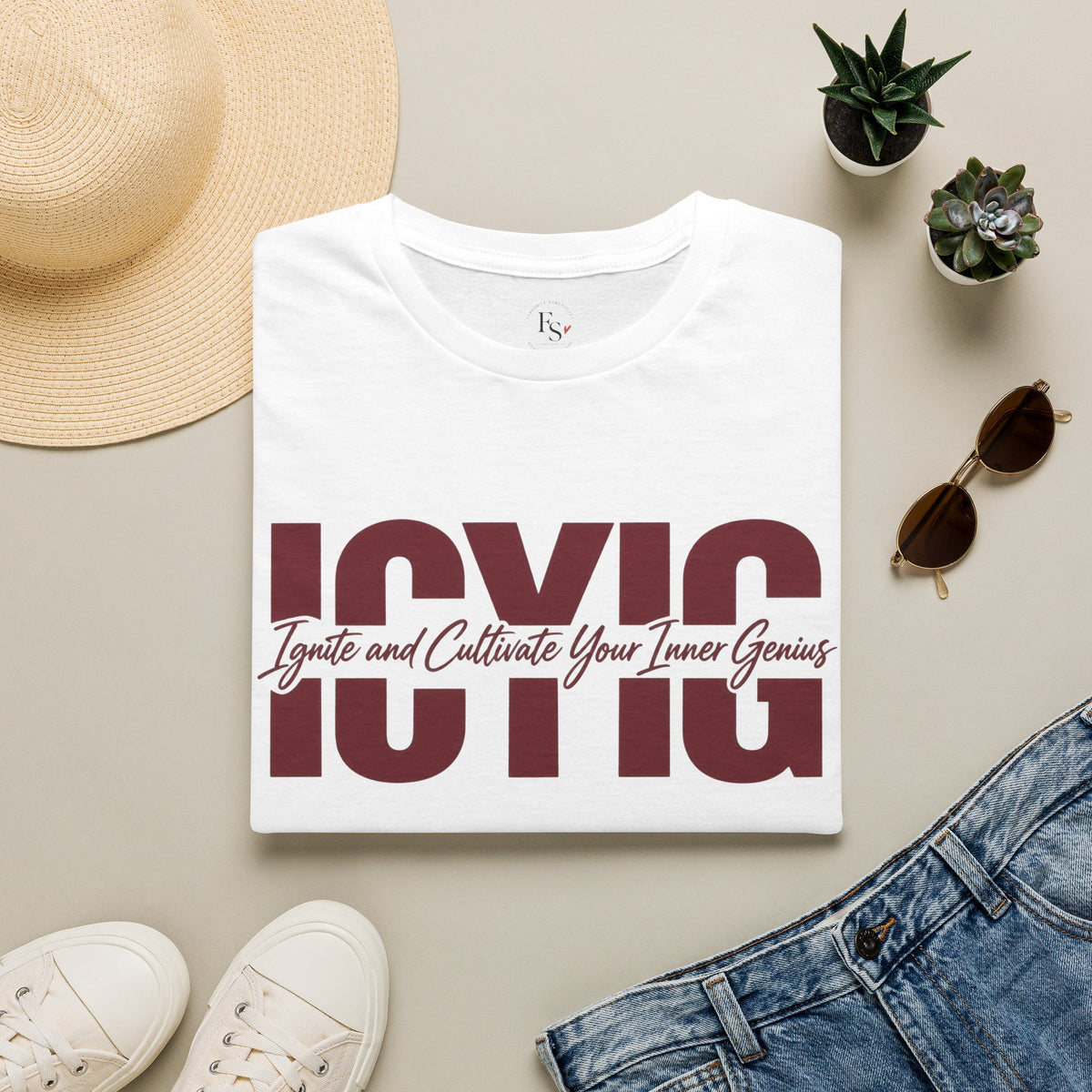 Graphic T-Shirt — Ignite & Cultivate Your Inner Genius