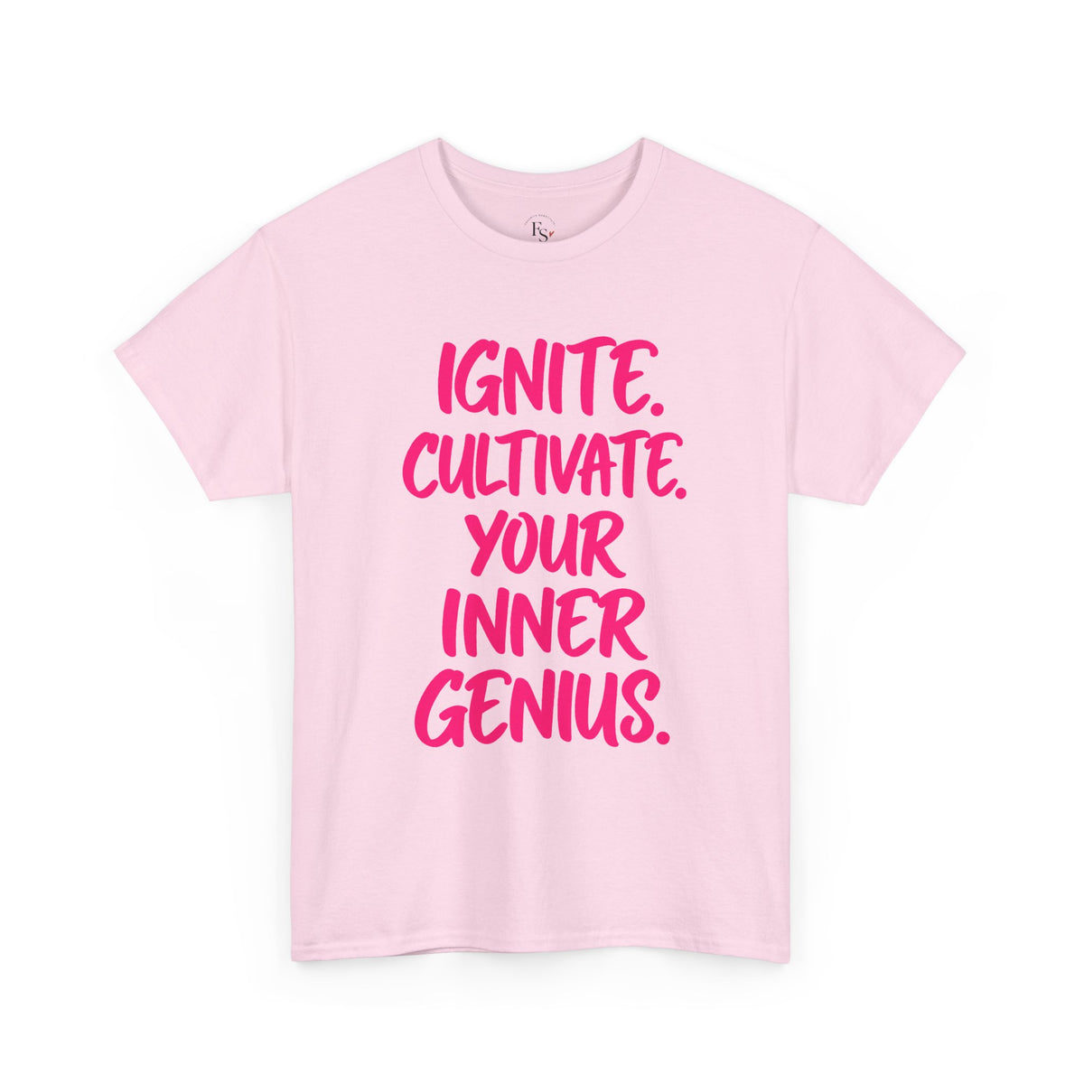 Inspirational Graphic T-Shirt — "Ignite. Cultivate. Your Inner Genius."