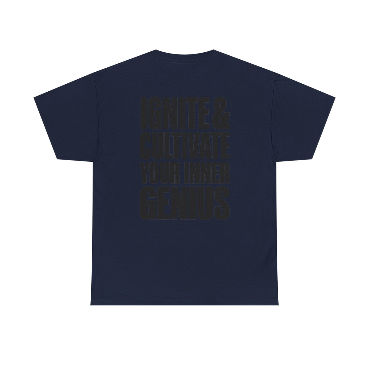 Motivational T-Shirt — ICYIG Front / "Ignite & Cultivate Your Inner Genius"