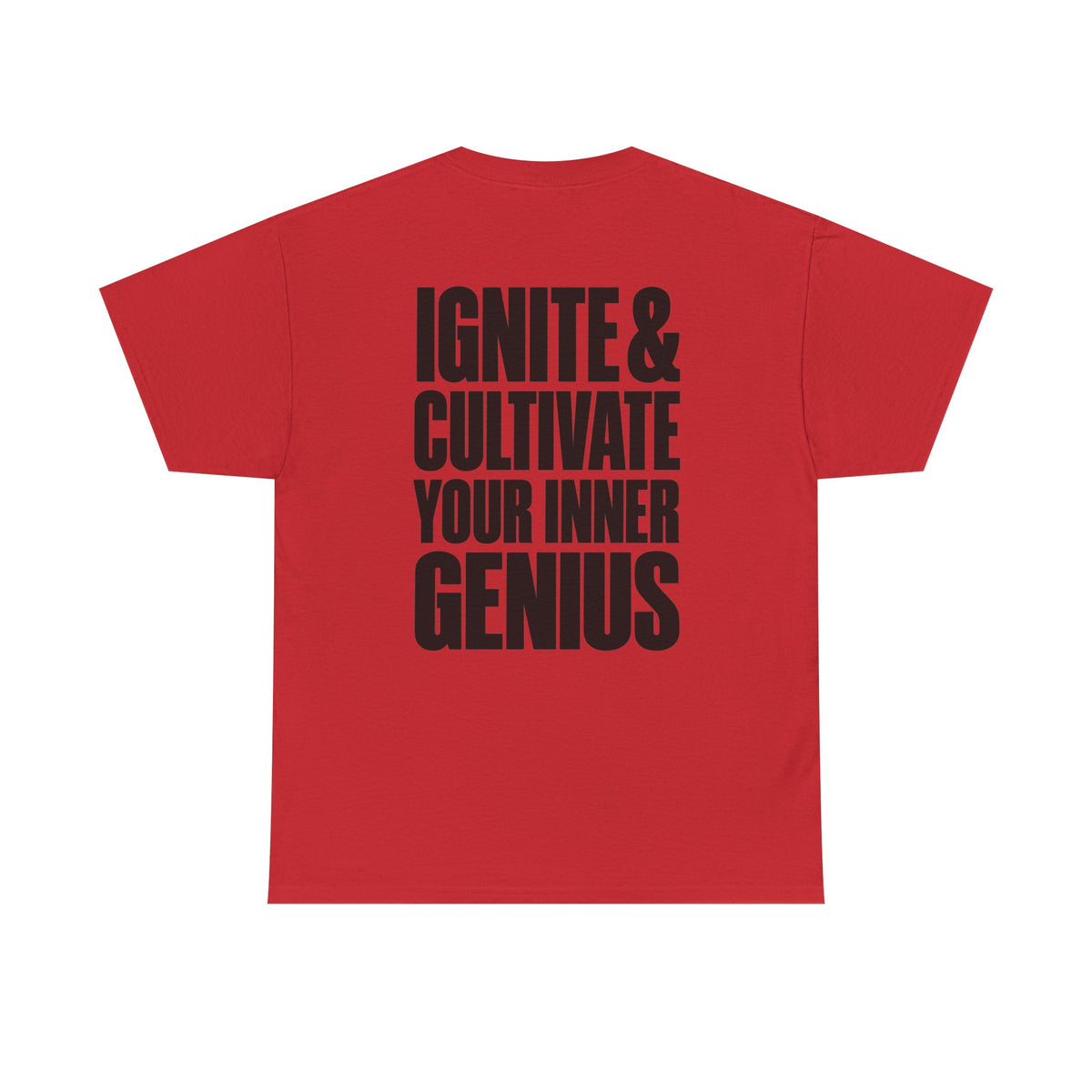Motivational T-Shirt — ICYIG Front / "Ignite & Cultivate Your Inner Genius"