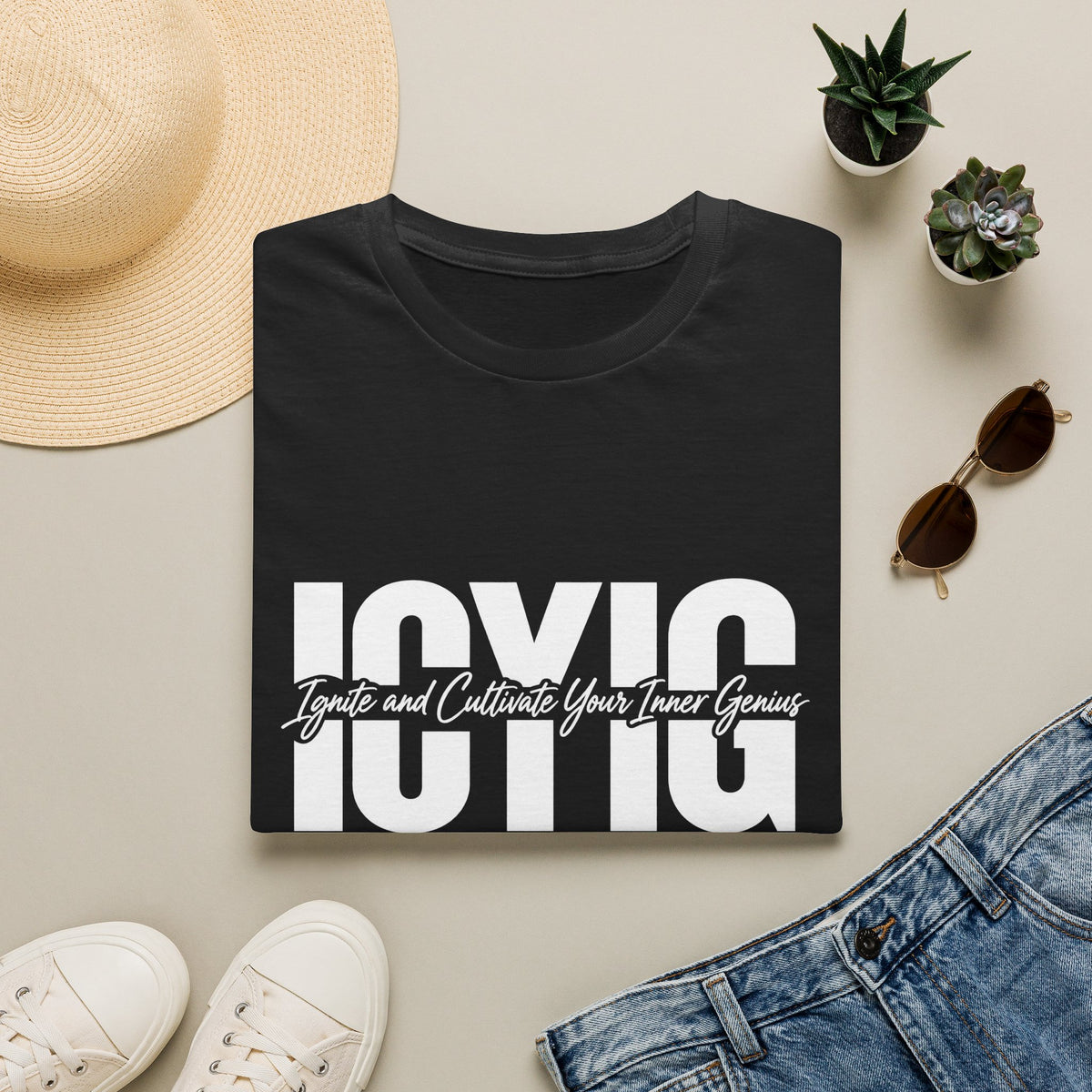 Graphic T-Shirt — Ignite & Cultivate Your Inner Genius