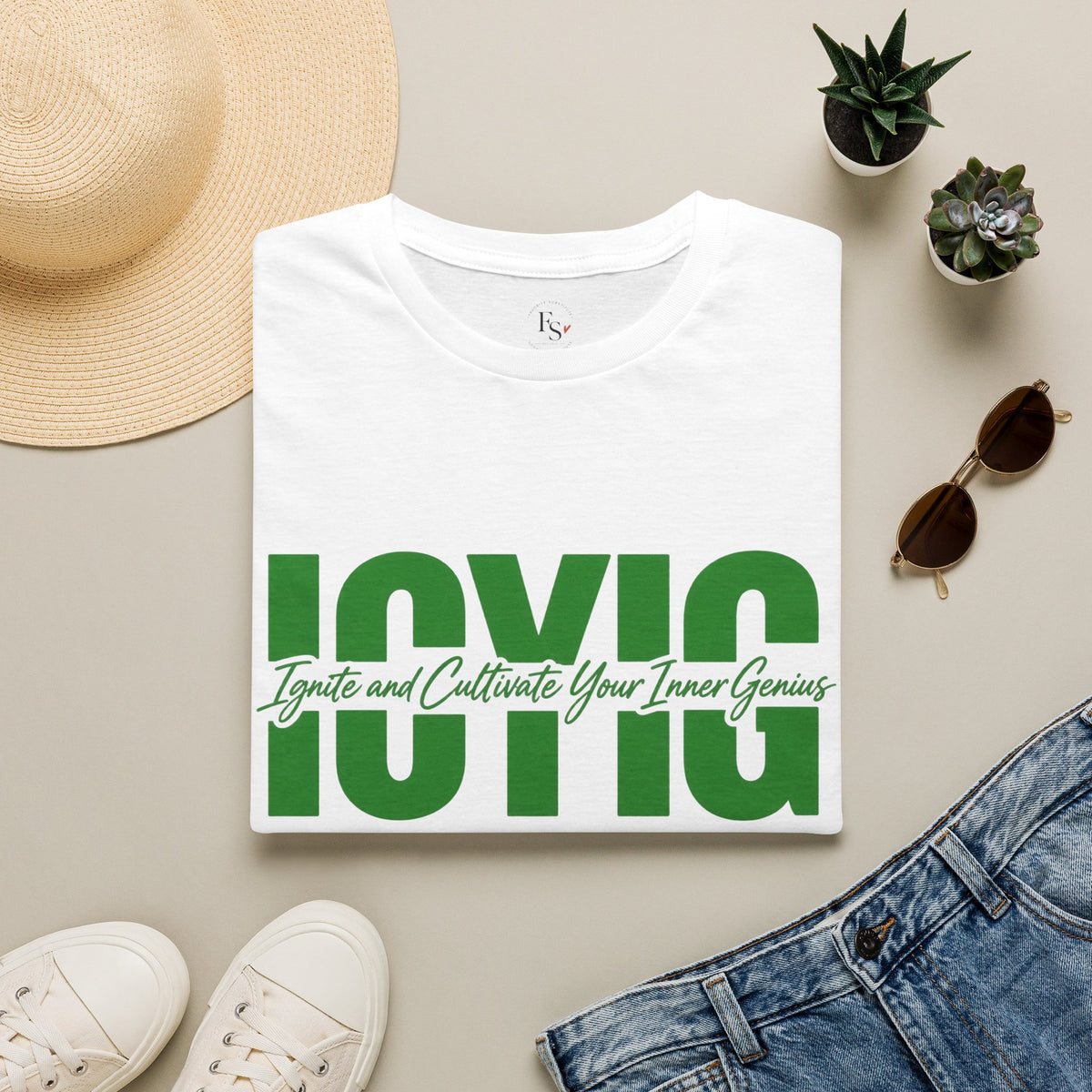 Graphic T-Shirt — Ignite & Cultivate Your Inner Genius